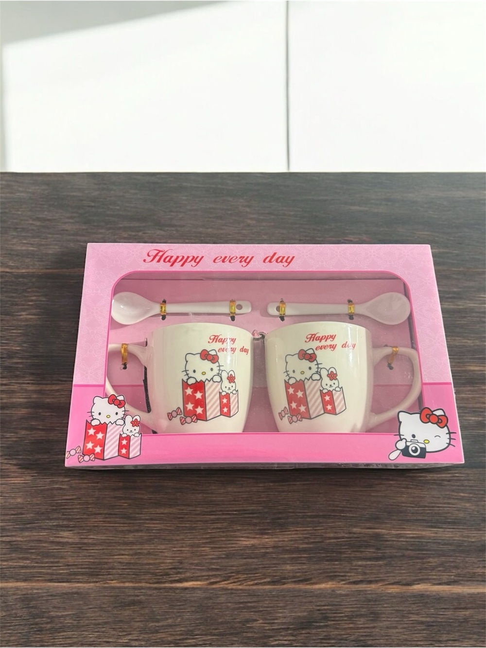 Hello Kitty Cup & Spoon Set
